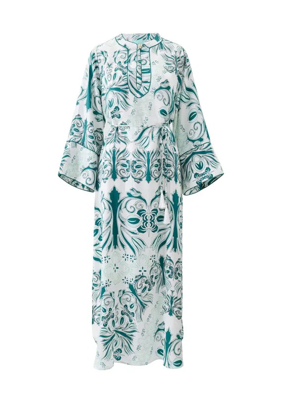 Zephyra Topaz Kaftan made by Melissa Odabash