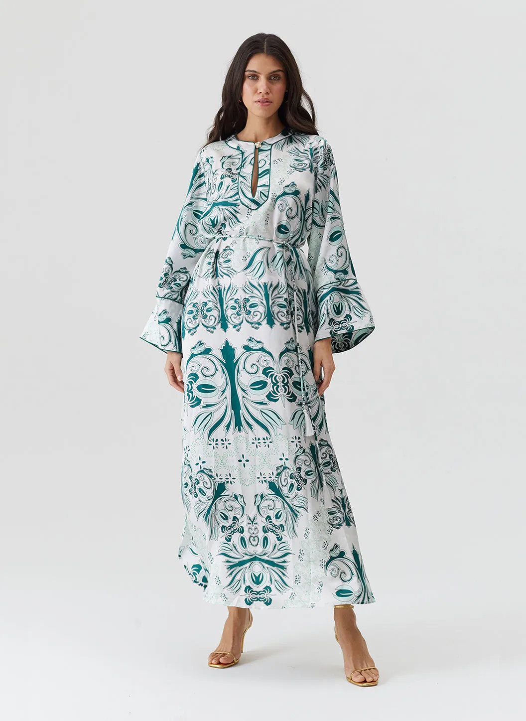 Zephyra Topaz Kaftan sold by Melissa Odabash product image thumbnail 5