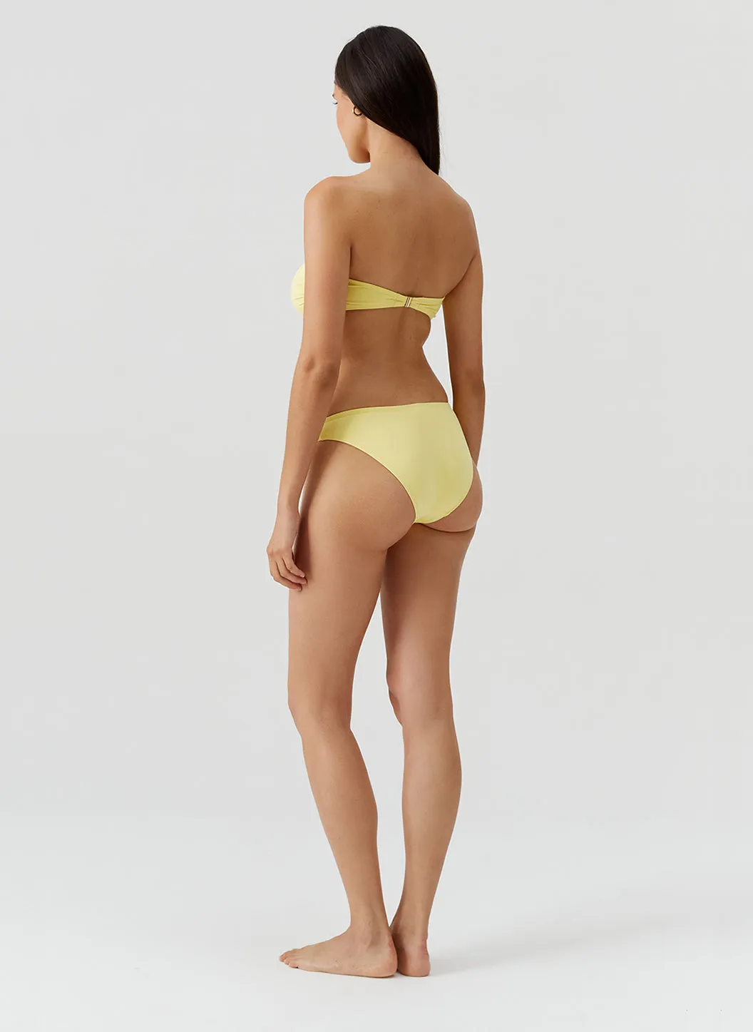 Istanbul Yellow Bikini Top sold by Melissa Odabash product image thumbnail 4