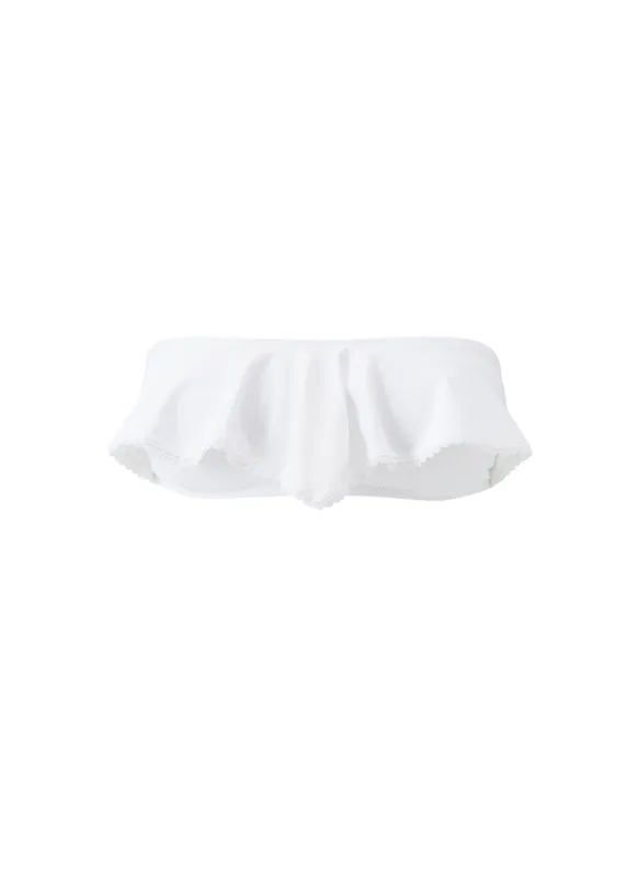 Honduras White Bikini Top made by Melissa Odabash