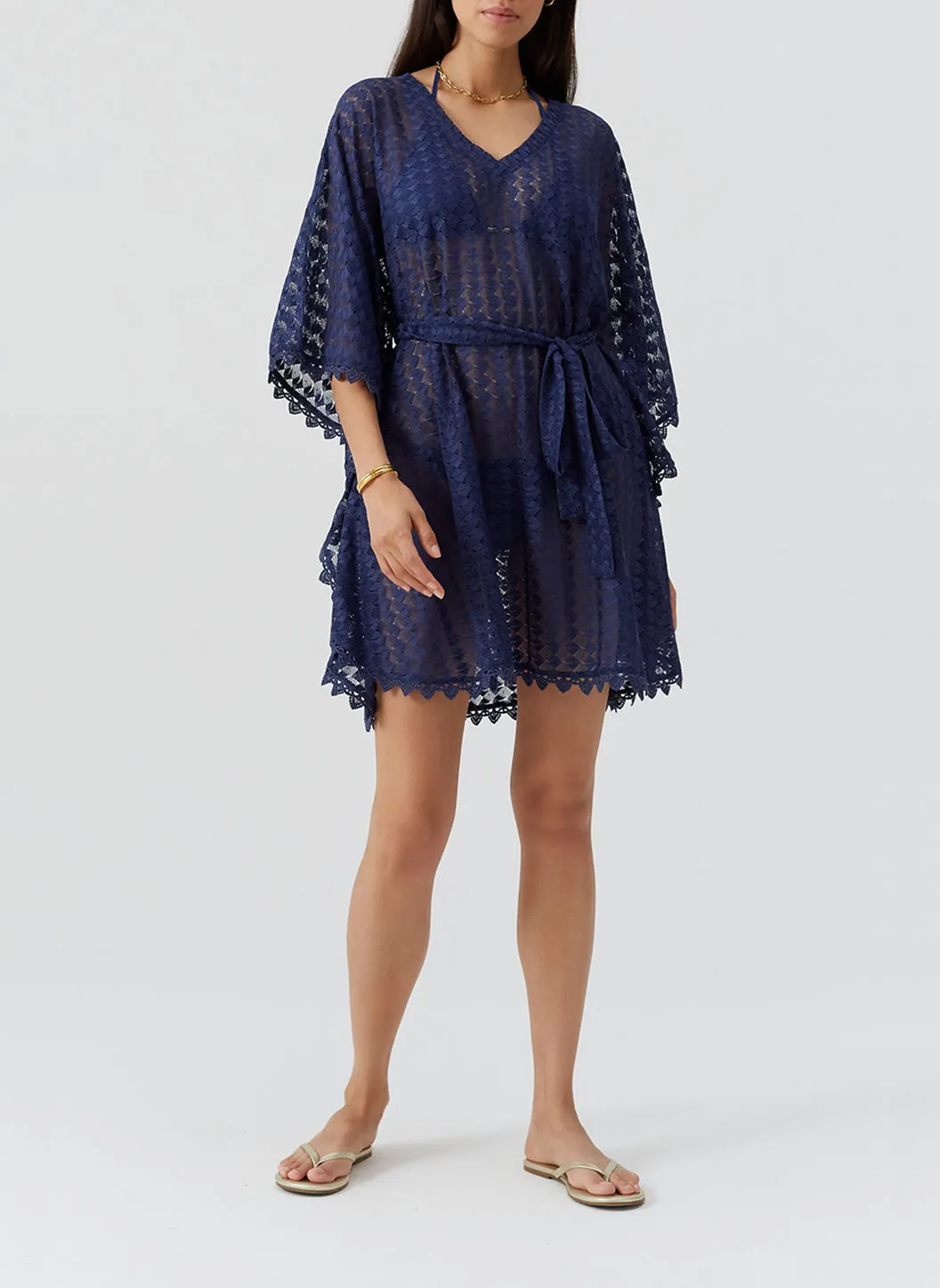 Petra Marine Kaftan sold by Melissa Odabash product image thumbnail 4