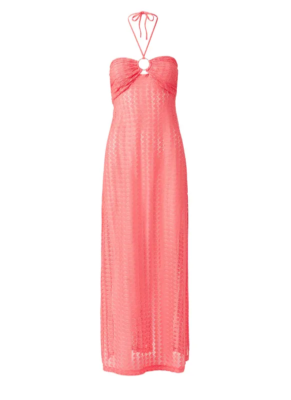 Harriet Apricot Dress made by Melissa Odabash