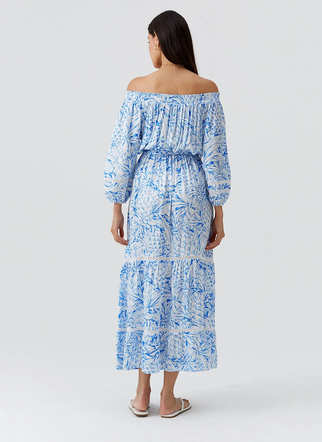 Clover Pineapples Dress sold by Melissa Odabash product image thumbnail 4