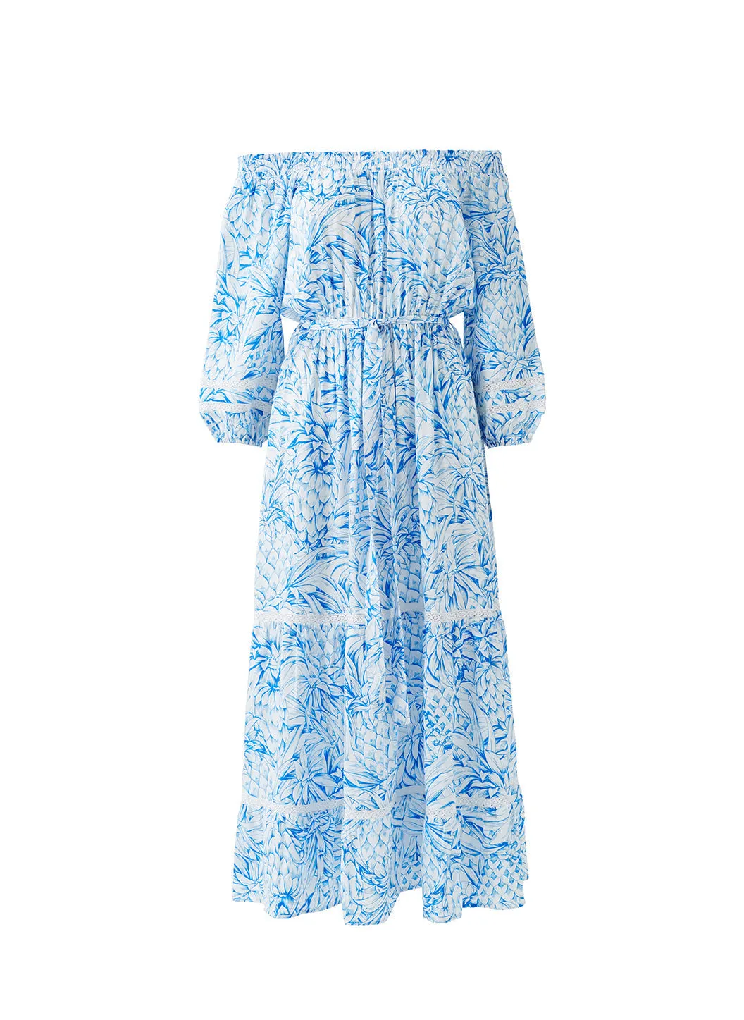 Clover Pineapples Dress sold by Melissa Odabash
