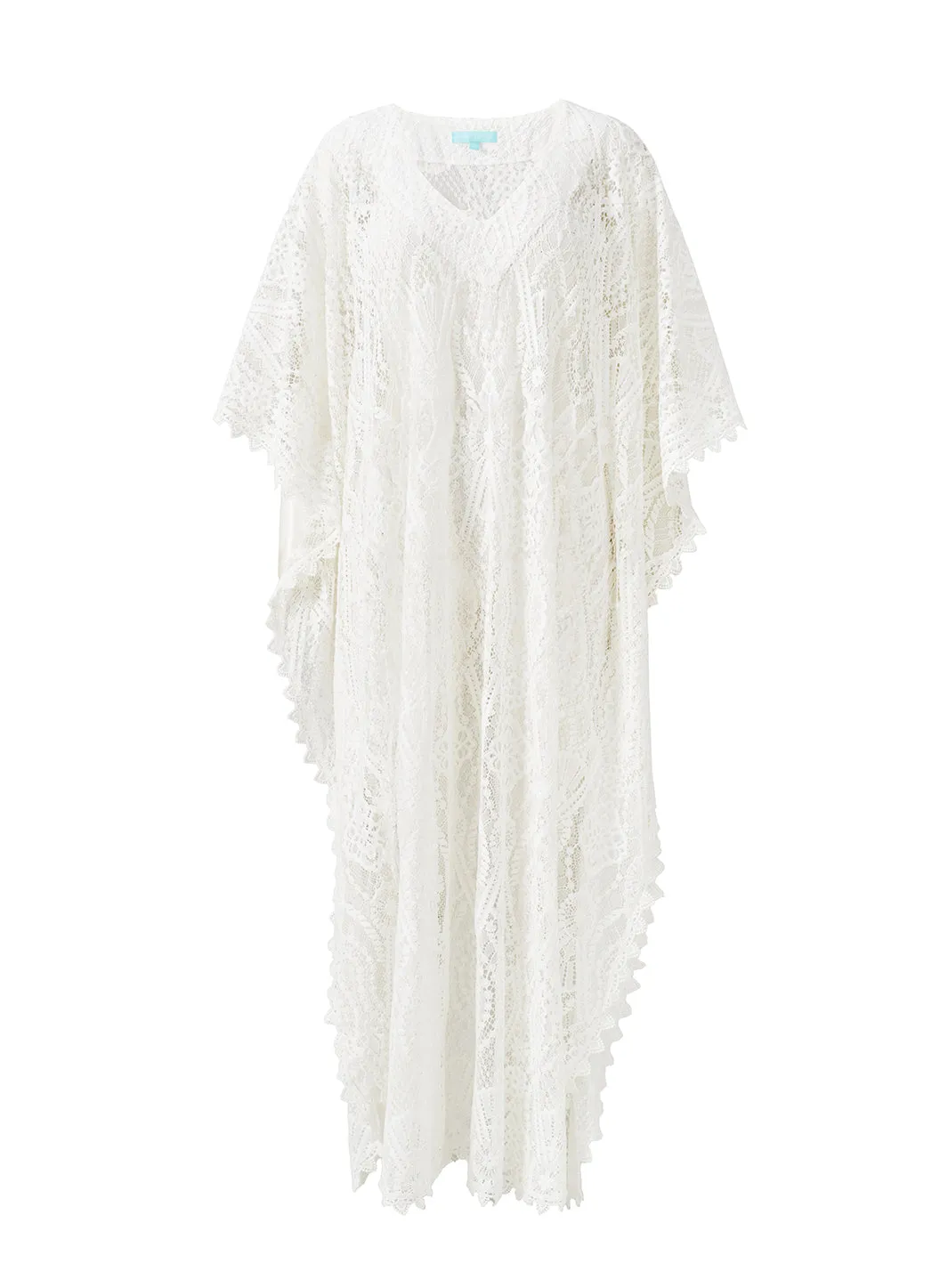 Yasin White Kaftan sold by Melissa Odabash
