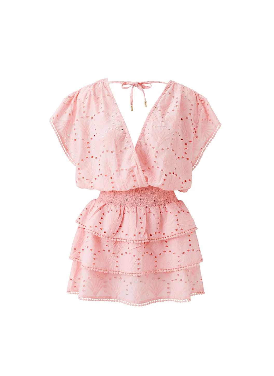 Jess Peach Dress sold by Melissa Odabash