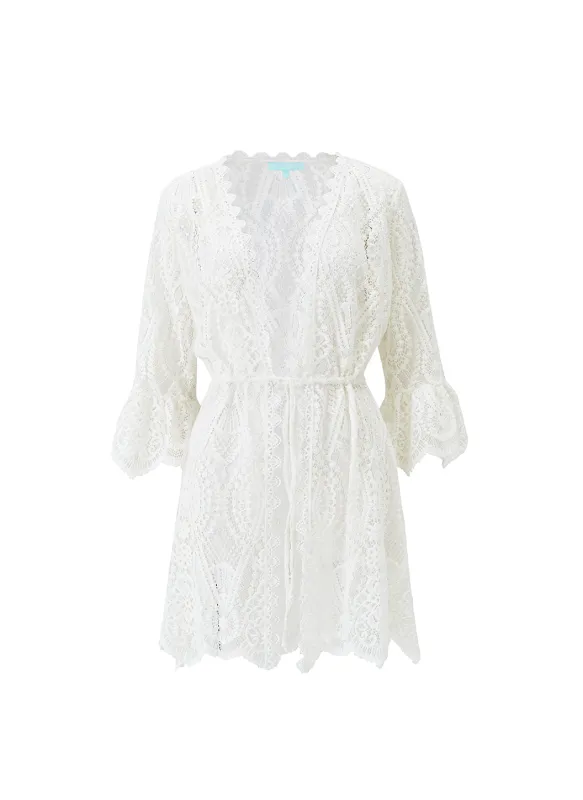 Naia White Kaftan made by Melissa Odabash