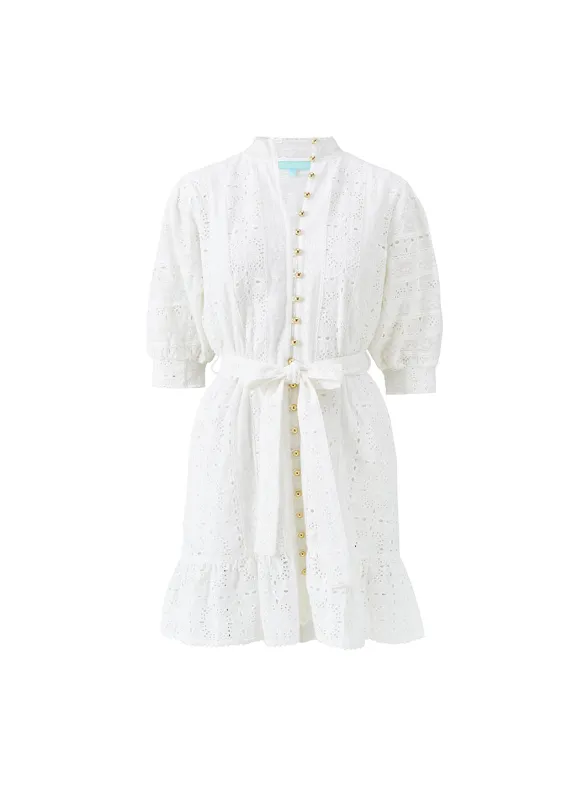 Reagan White Dress made by Melissa Odabash