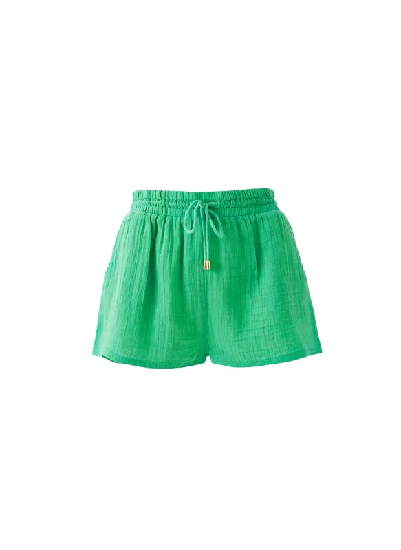 Abbie Green Shorts made by Melissa Odabash