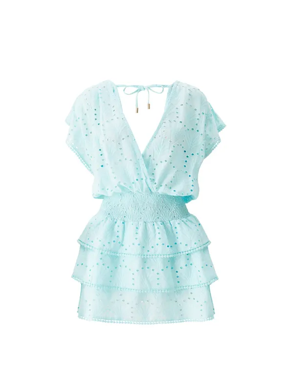 Jess Sky Dress made by Melissa Odabash