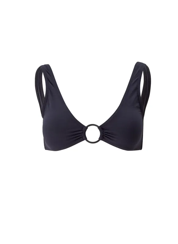 Phoenix Black Bikini Top sold by Melissa Odabash