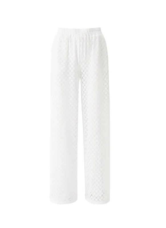 Adi White Trousers sold by Melissa Odabash