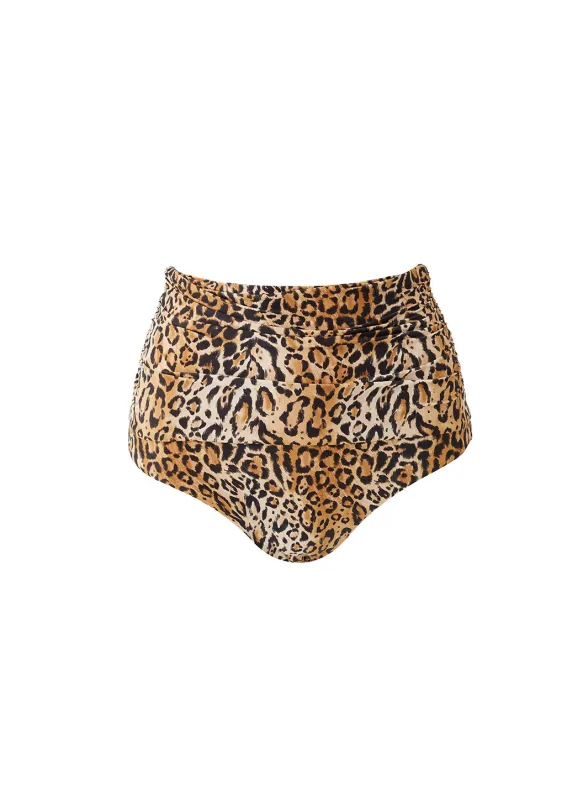 Catania Cheetah Bikini Bottom made by Melissa Odabash