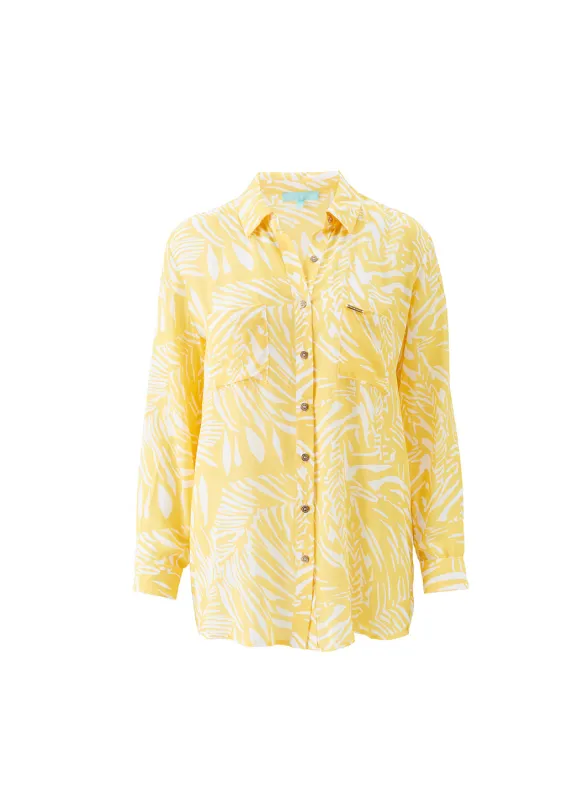 Millie Jungle Shirt made by Melissa Odabash