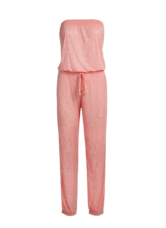 Archive Stella Coral Jumpsuit made by Melissa Odabash