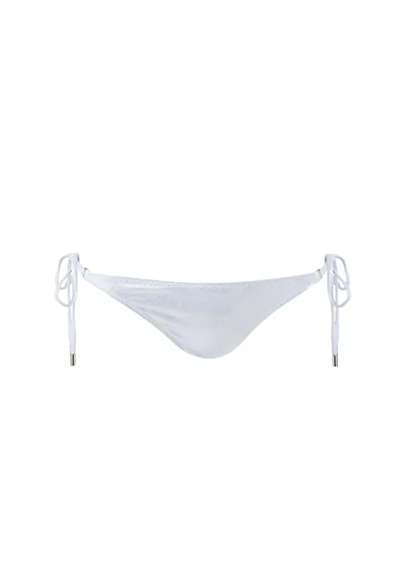 Paraguay Silver Bikini Bottom made by Melissa Odabash