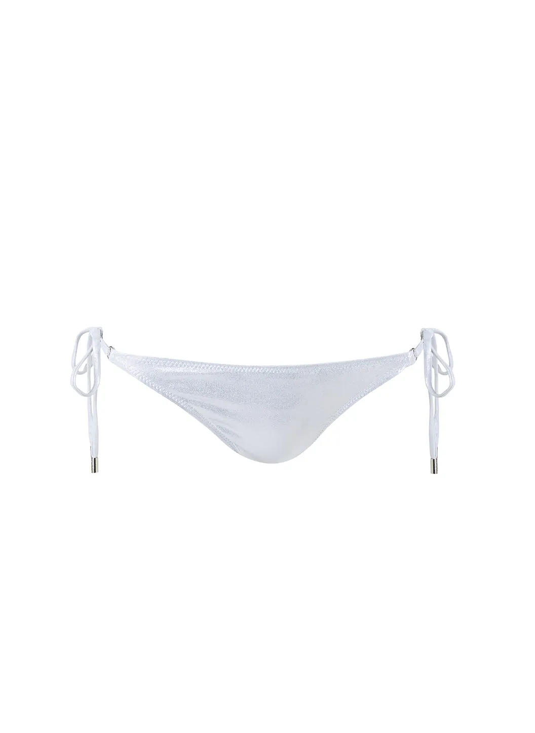 Paraguay Silver Bikini Bottom sold by Melissa Odabash