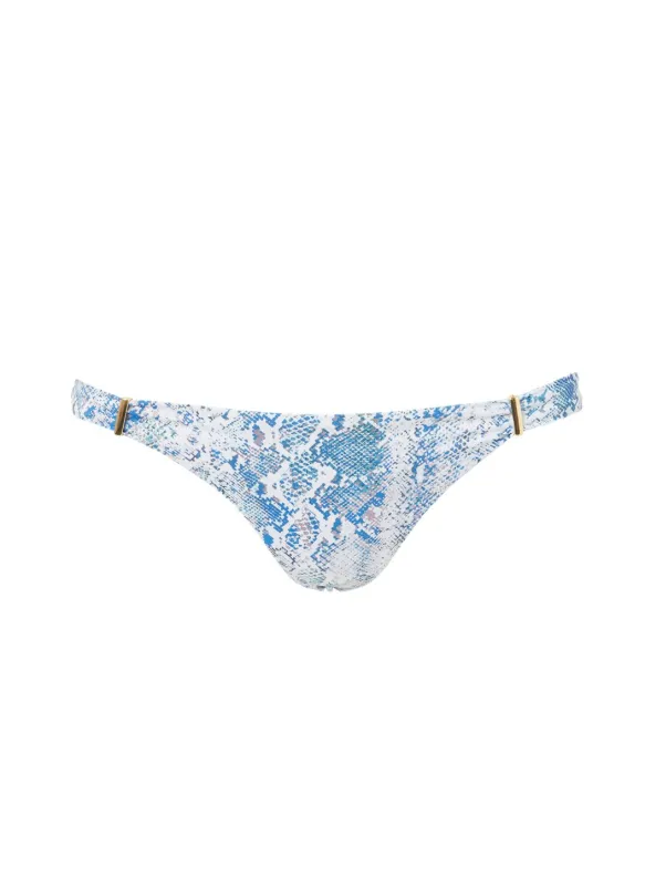 Martinique Serpente Bandeau Padded Twist Bikini Bottom made by Melissa Odabash