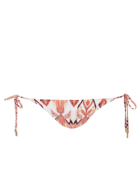 Miami Ikat Triangle Ring Bikini Bottom made by Melissa Odabash