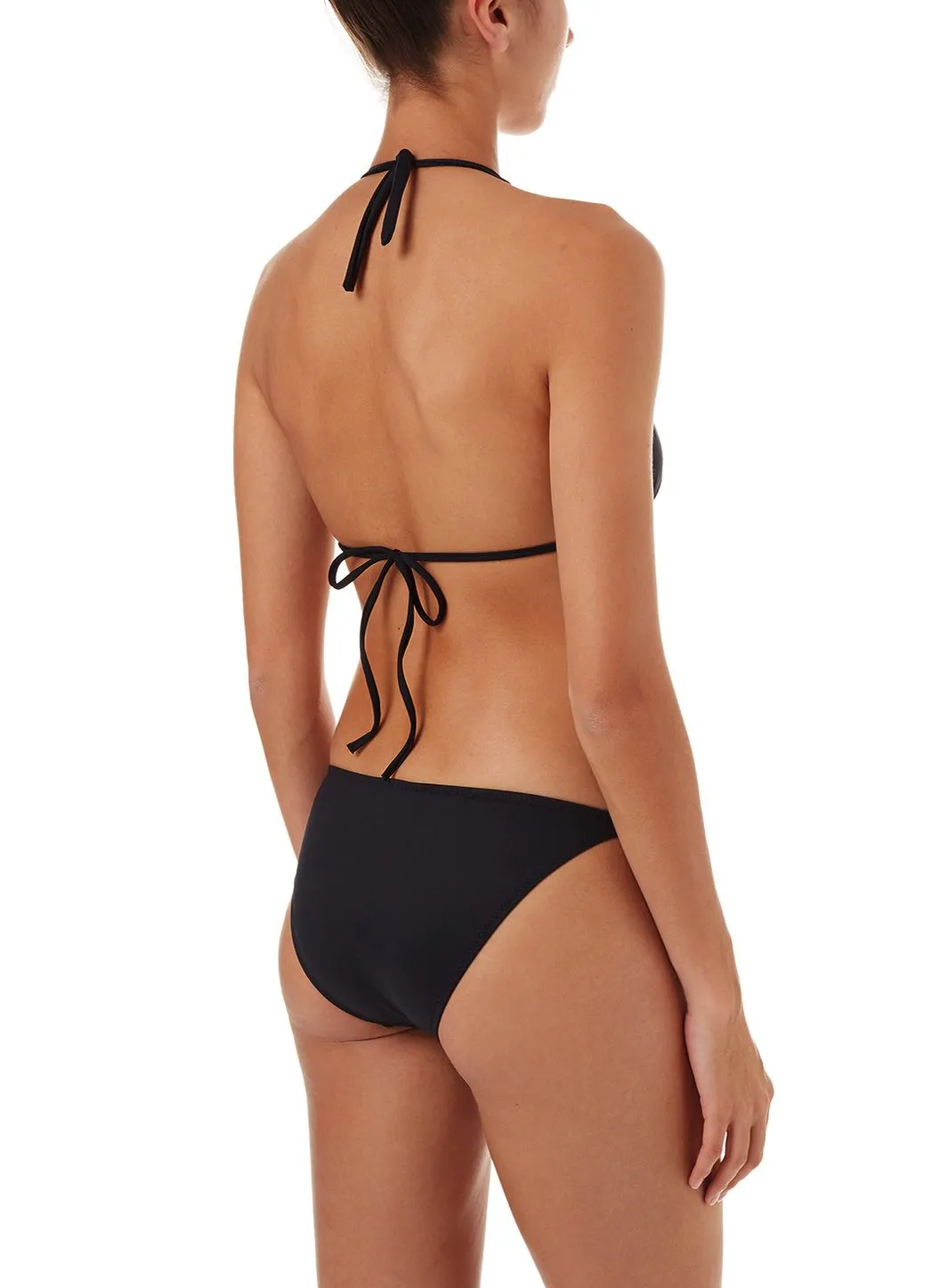 Mustique Black Halterneck Gold Link Bikini sold by Melissa Odabash product image thumbnail 4