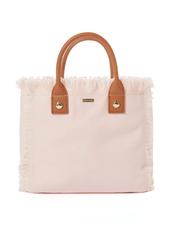 Porto Cervo Mini Beach Tote Pink sold by Melissa Odabash