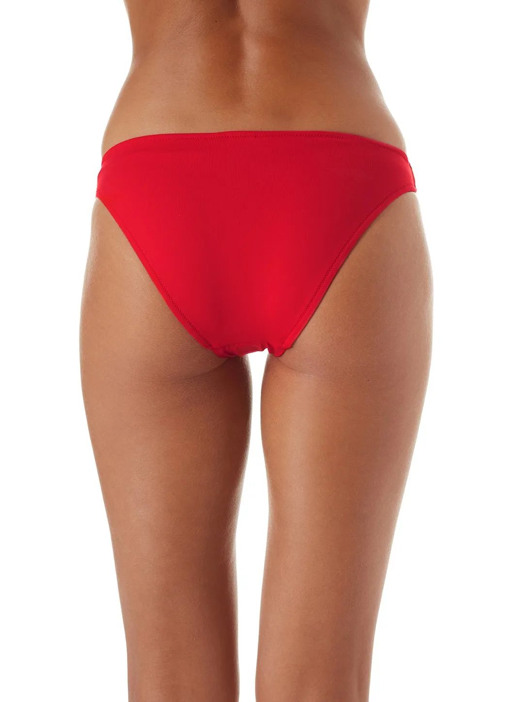 Exclusive Barcelona Red Bandeau Triangle Trim Bikini sold by Melissa Odabash product image thumbnail 4