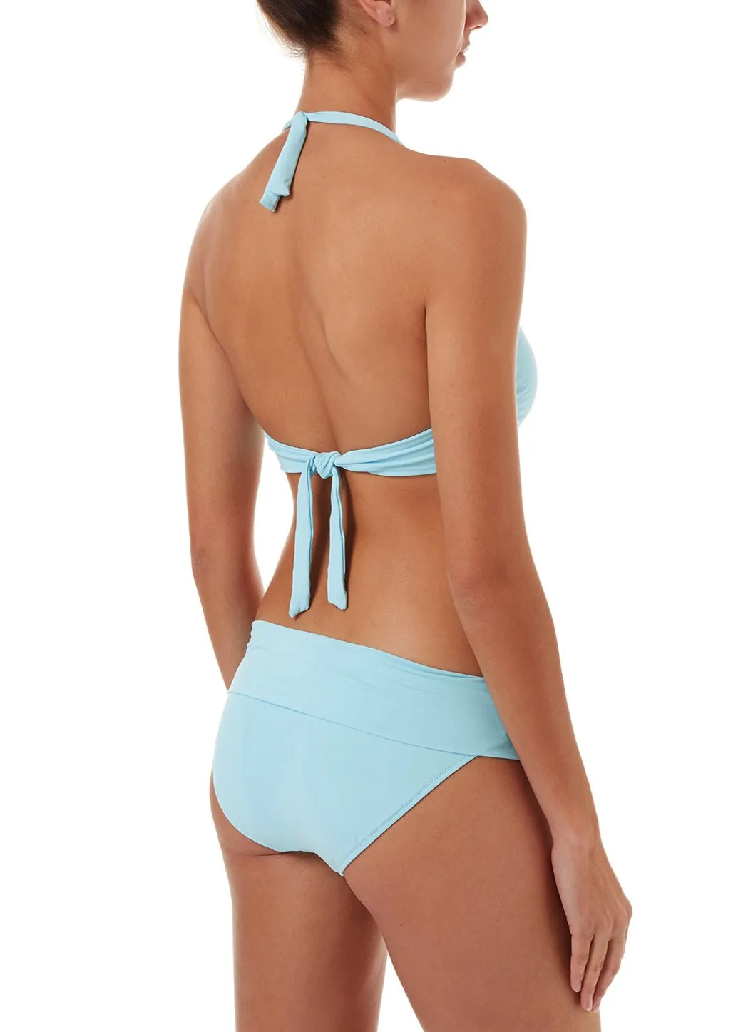 Brussels Sky Halterneck Ring Supportive Bikini sold by Melissa Odabash product image thumbnail 5