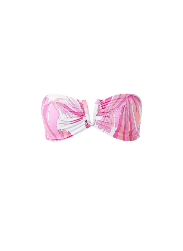 Alba Orchid Bikini Top made by Melissa Odabash