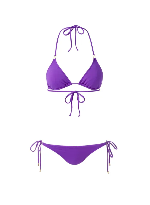 Cancun Violet Bikini made by Melissa Odabash