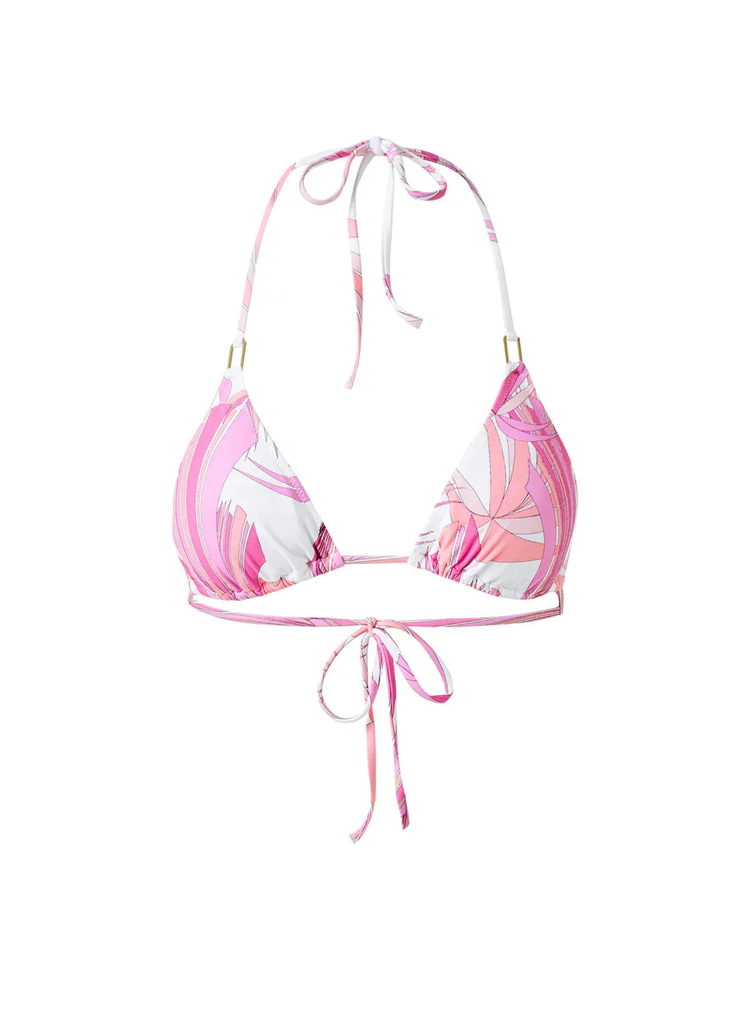 Cancun Orchid Bikini Top sold by Melissa Odabash