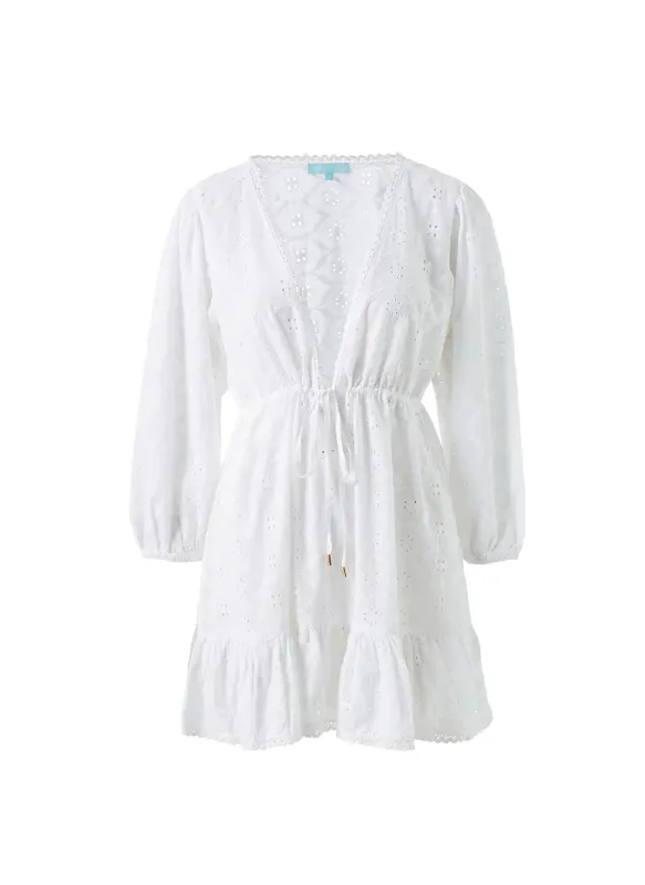 Evelyn White Dress made by Melissa Odabash