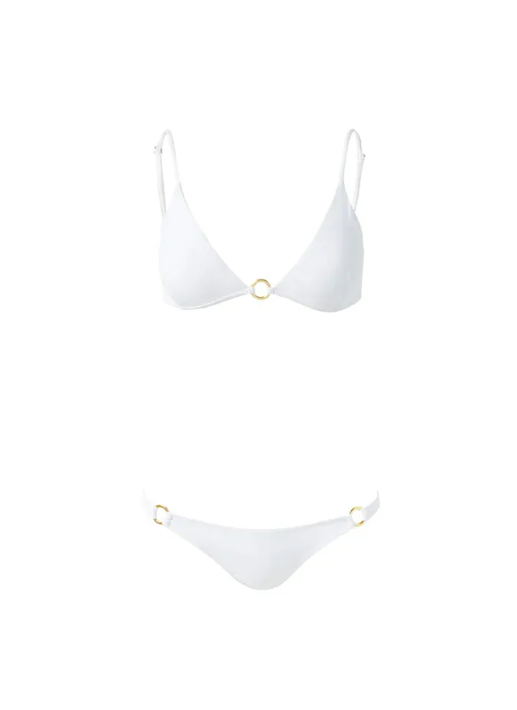 Greece White Bikini made by Melissa Odabash