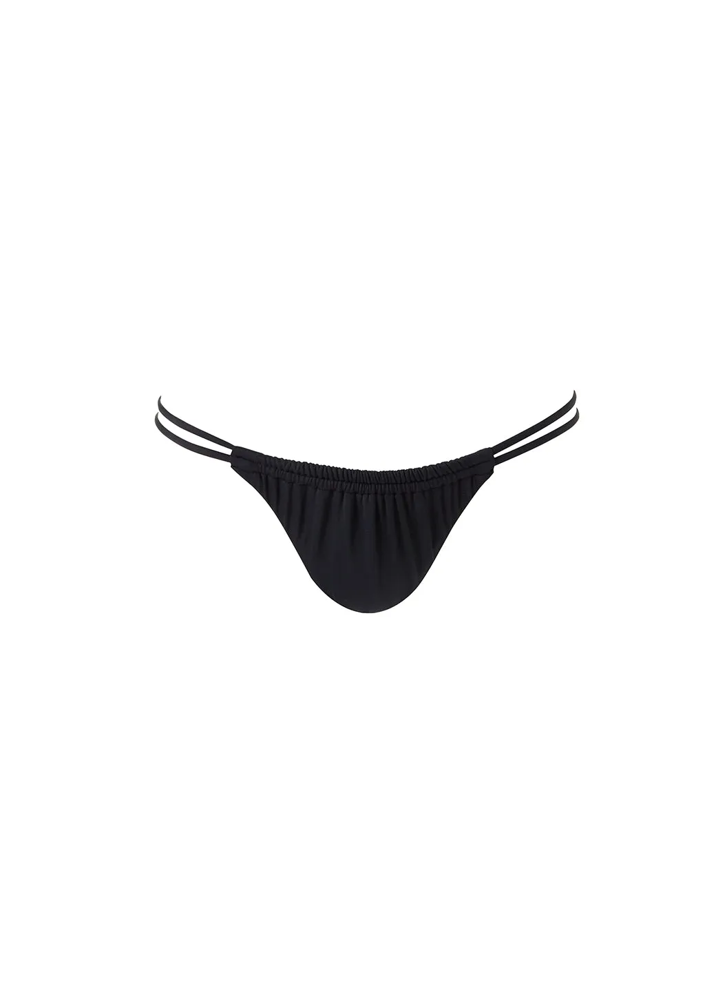 Luxor Black Bikini Bottom sold by Melissa Odabash