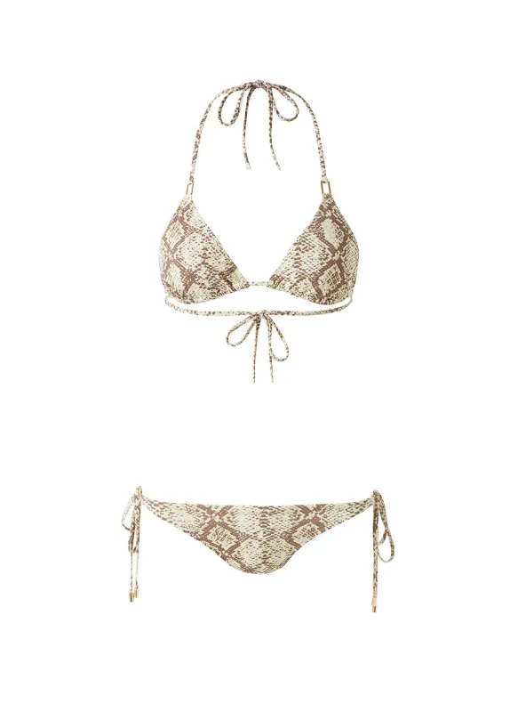 Cancun Snake Bikini made by Melissa Odabash