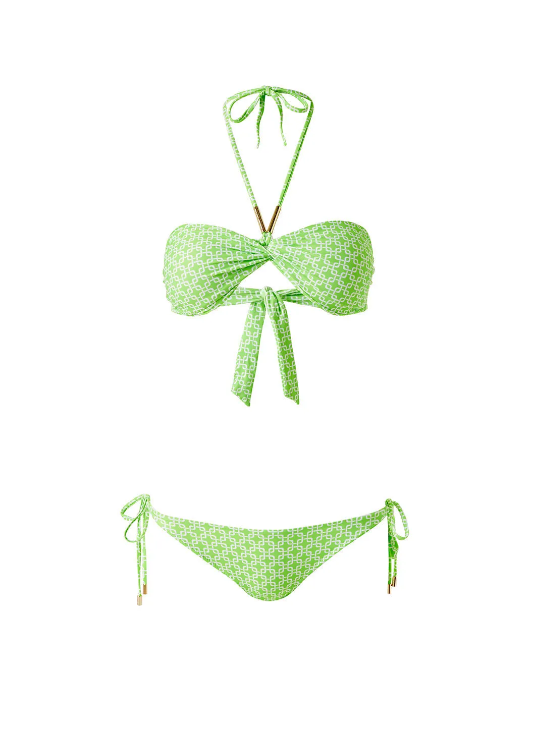 Canary Lime Links Bikini Bottom sold by Melissa Odabash product image thumbnail 2