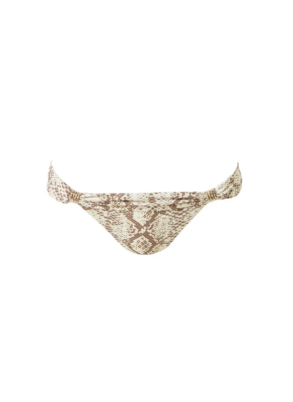 Grenada Snake Bikini Bottom made by Melissa Odabash