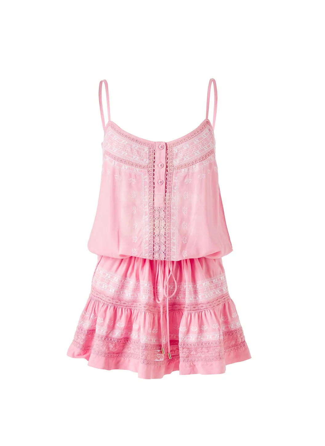 Karen Rose/White Dress sold by Melissa Odabash