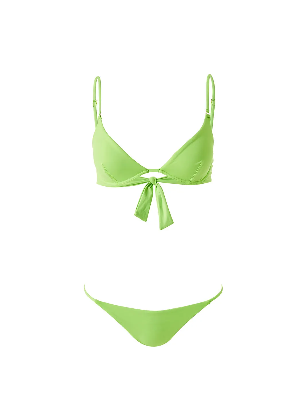 Key Largo Lime Bikini sold by Melissa Odabash