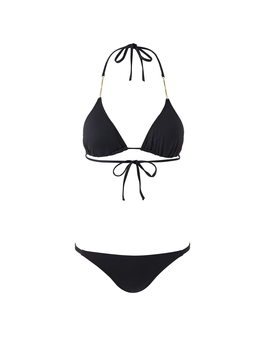 Mykonos Black Bikini Bottom sold by Melissa Odabash product image thumbnail 2