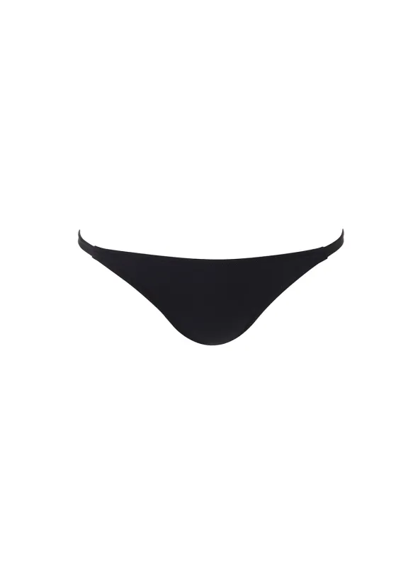 Mykonos Black Bikini Bottom made by Melissa Odabash