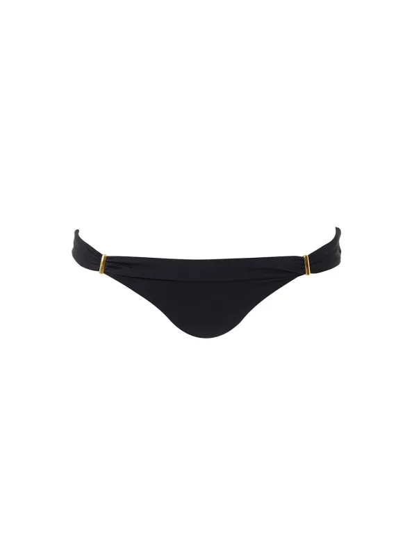 Positano Black Bikini Bottom sold by Melissa Odabash