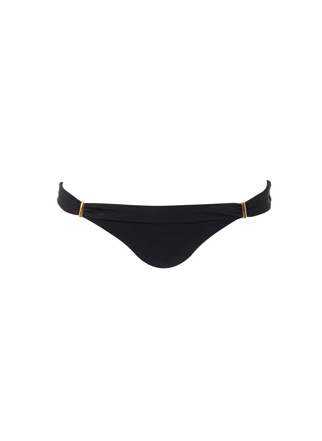 Positano Black Bikini Bottom sold by Melissa Odabash