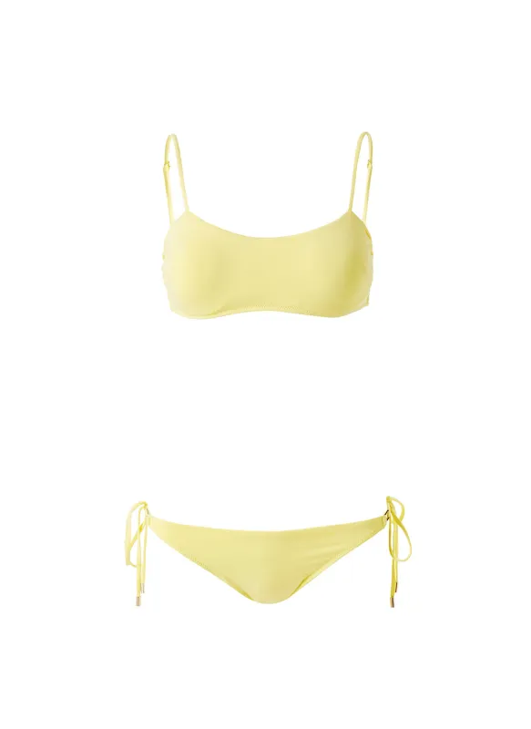 Vegas Yellow Bikini made by Melissa Odabash