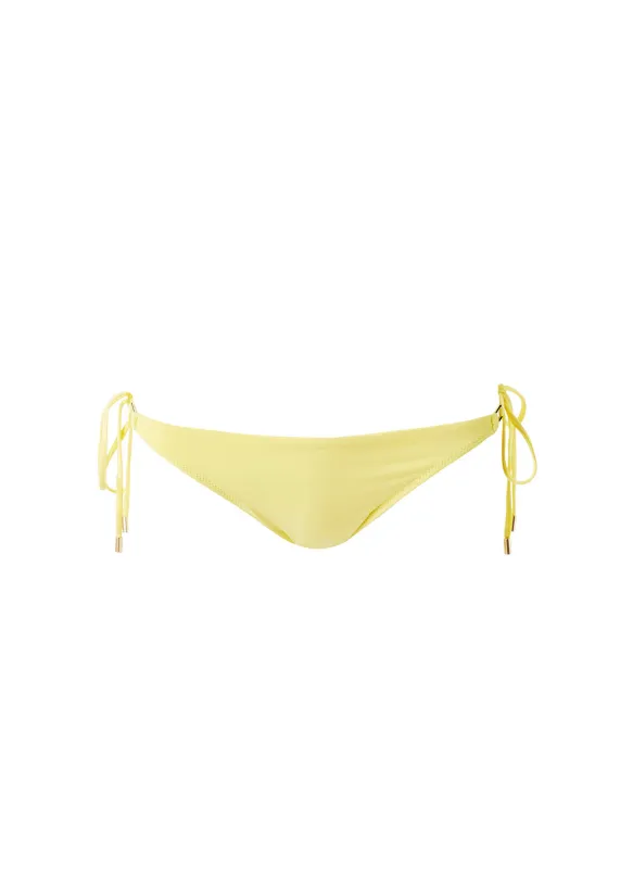 Vegas Yellow Bikini Bottom made by Melissa Odabash