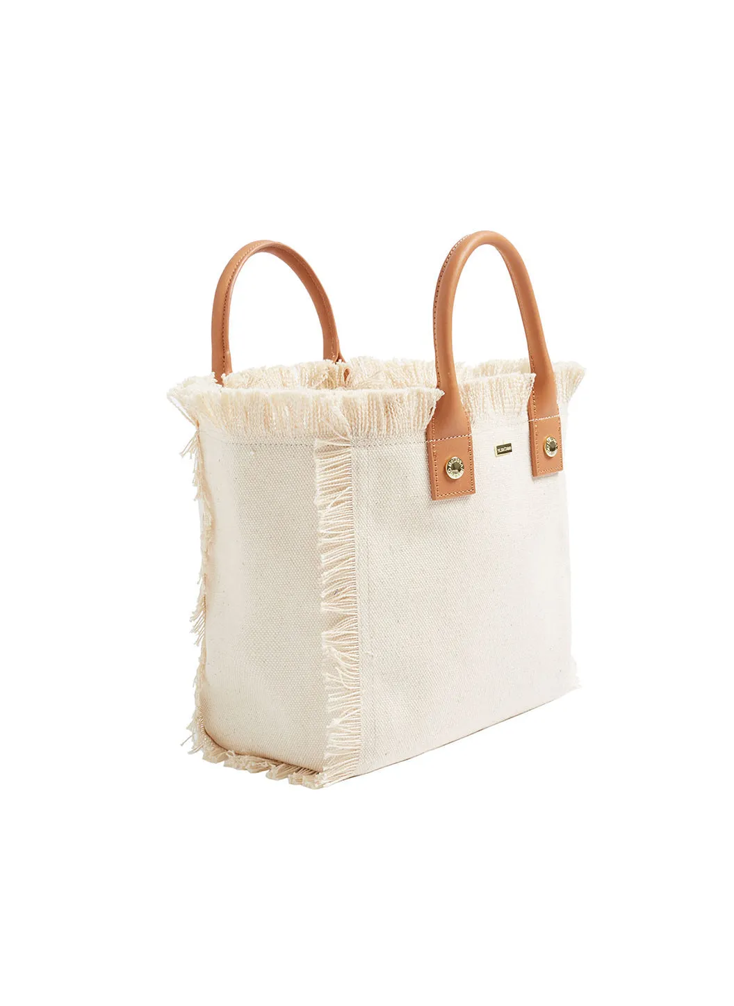 Porto Cervo Beige Bag sold by Melissa Odabash product image thumbnail 2