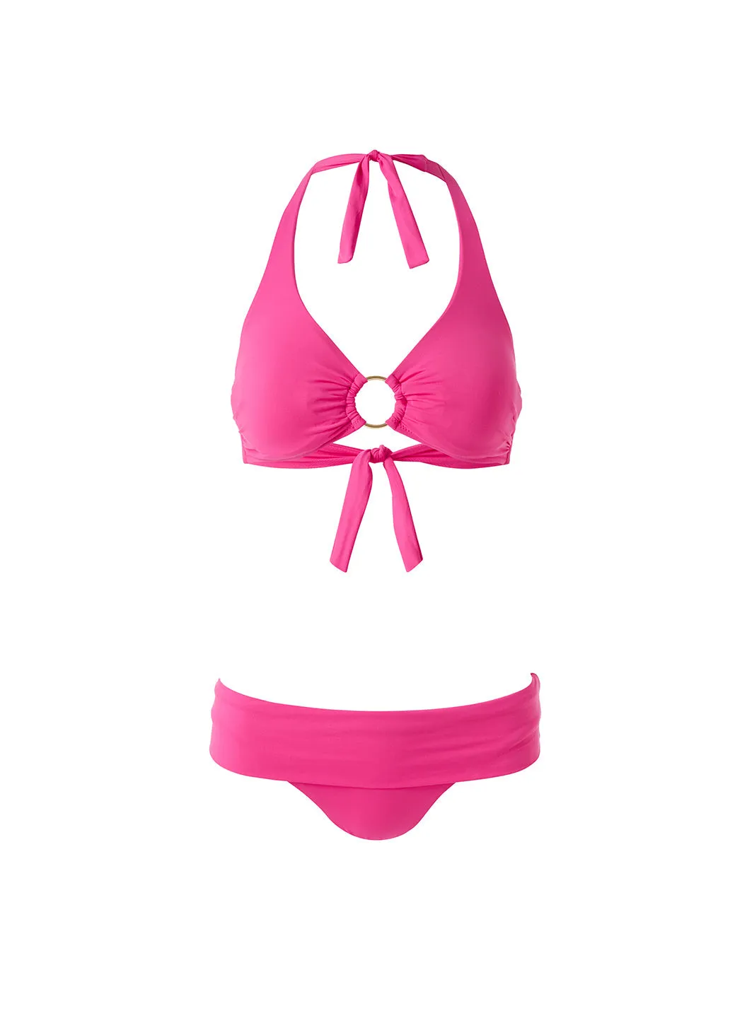 Brussels Fuchsia Bikini Top sold by Melissa Odabash product image thumbnail 2