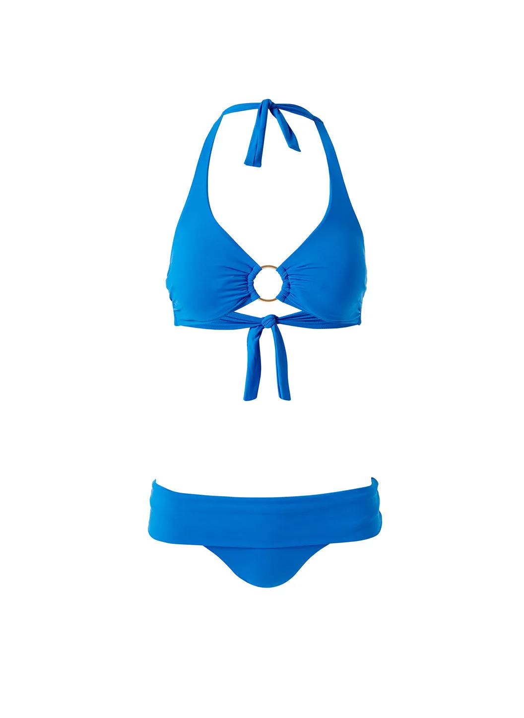 Brussels Cobalt Bikini Top sold by Melissa Odabash product image thumbnail 2