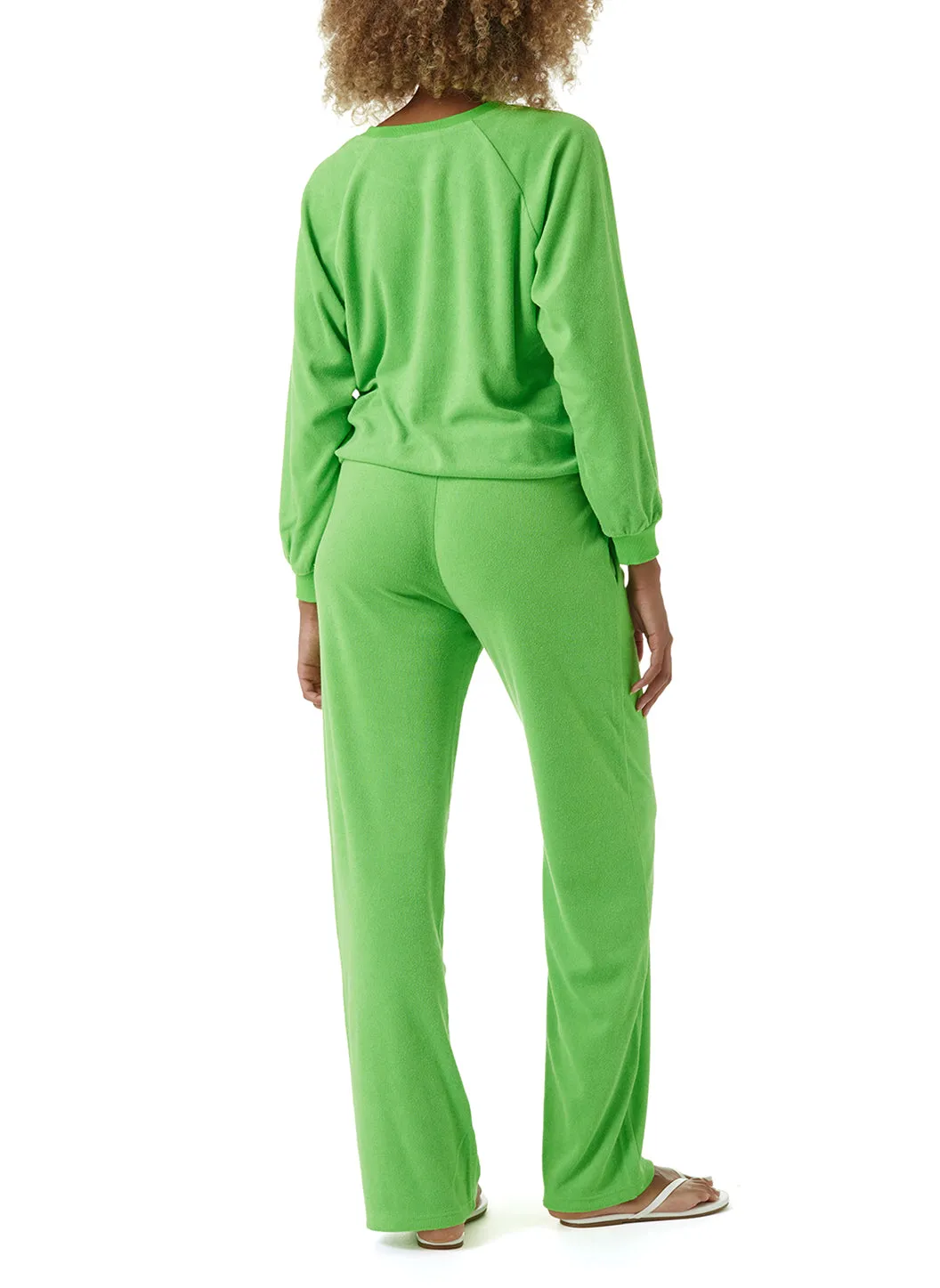 Betty Lime Trousers sold by Melissa Odabash product image thumbnail 4