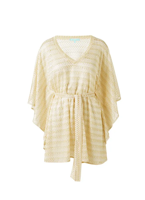 Petra Gold Kaftan made by Melissa Odabash