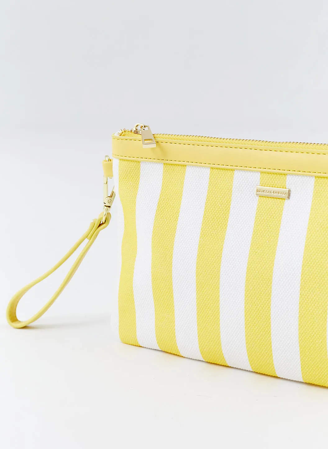 Capri Yellow Nautical Clutch sold by Melissa Odabash product image thumbnail 2